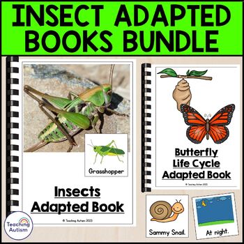 Preview of Insect Adapted Books | Insects Classroom Activities