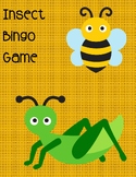 Insect Bingo