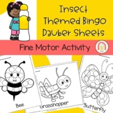 Insect Bingo Dot Marker Sheets - Preschool Fine Motor Daub