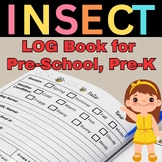 Insect & Bug Hunting Log Book | 50 Activities for Preschoo