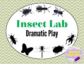 Insect-Bug Lab Dramatic Play by gleeful learning | TpT
