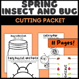 Spring Insect & Bug Cut and Paste Crafts | Printable Activ