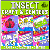 Insect Centers and Craft Ladybug Book Buddy Kindergarten