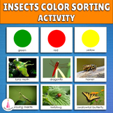 Insect Color Sorting Montessori Activity