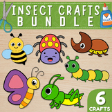 Insect Crafts Bundle | Spring Activities | Cut & Paste