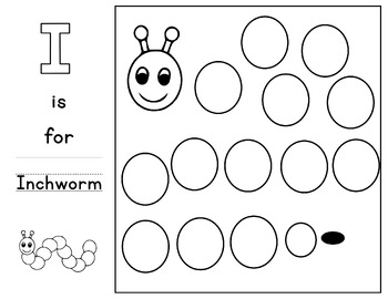 Insect Crafts for Preschool Alphabet Adventures Insect and Bug | TPT