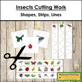 Insects Cutting Work - Scissor Practice