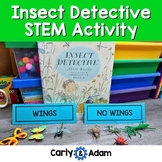 Kindergarten STEM Challenge Bug Sort, Bugs investigation, 