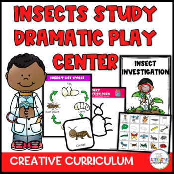 Preview of Insect Dramatic Play Center Insect Study Curriculum Creative