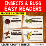Insect & Bugs Nonfiction Readers & Comprehension Activitie