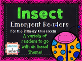 Insect Emergent Readers