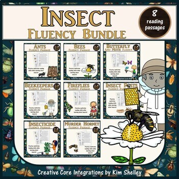 Preview of Insect Fluency Bundle