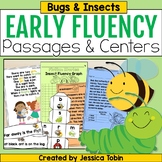 Insects Reading Fluency Passages, Fluency Practice, Bugs E