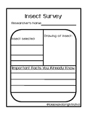 Insect Interest Survey