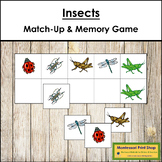 Insects Match-Up and Memory Game (Visual Discrimination & 