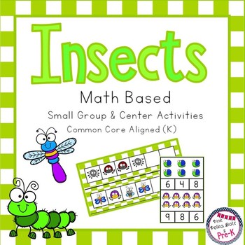 Preview of Insect Math Pack - Counting, Patterns, Measuring, Number Recognition