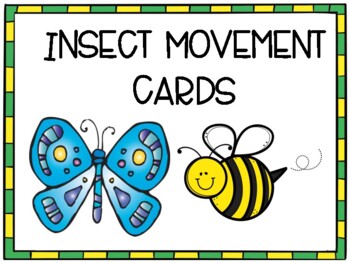 Preview of Insect Movement Cards