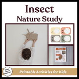 Insect Nature Study Printables