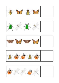 Insect Pattern Strips by Alicia Wright | TPT