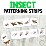 Insect Patterning Strips for Insect Math Centers