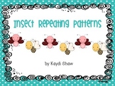 Insect Repeating Patterns Math Station