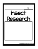 Insect Research Packet