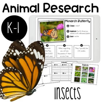 Preview of Insect Research Report | Digital option included