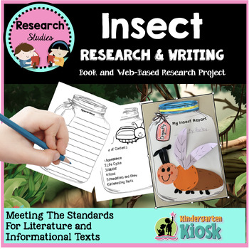 Preview of Insect Research Project Writing and Webquest