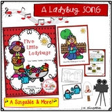 Insect Song for Pre-K and Kindergarten - Five Little Ladybugs
