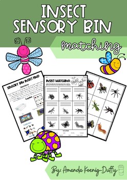 Insect Spring Sensory Bin by Coffee and Unique Learners