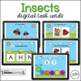 Insect Themed Preschool Boom Cards for Digital Learning
