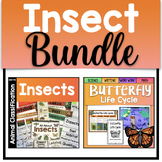 Insect Unit & Butterfly Life Cycle BUNDLE