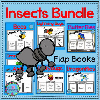 Insects and Bugs Bundle of Flap Books - Great for At Home Learning ...