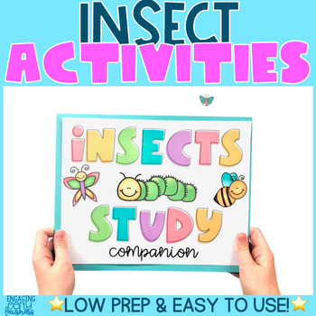 Preview of Insects/Bugs Activities | Interactive and Printable Options