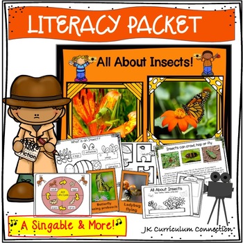 Preview of Insect Song: All About Insects Non-fiction Unit