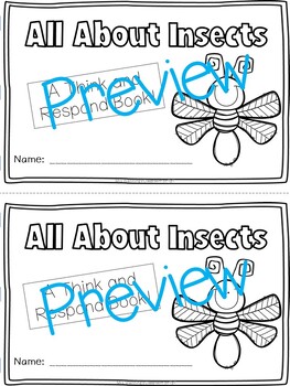 Insects Book Pack (Nonfiction)! 2 Versions! by Mrs Wenning's Classroom