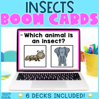 Preview of Insects Boom Cards™ Pack