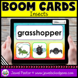 Insects Boom Cards™ Science Vocabulary Words Activity 