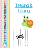 Little Crawly Creatures Tracing & Lacing