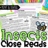 Insects Close Reads