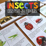 Insects Unit with Close Reads | Bugs and Insects Activitie