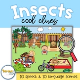 Insects Cool Clues- Speech Language Interactive Themed Activity