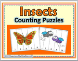 Insects Math - Numbers Puzzles 1-10