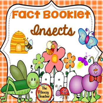 Preview of Insects Fact Booklet | Nonfiction | Comprehension | Craft