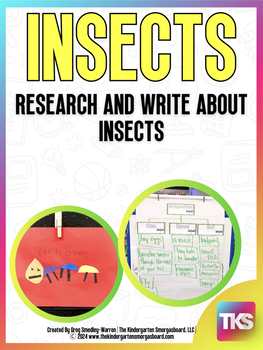 Preview of Insects: A Research and Writing Project PLUS Centers!