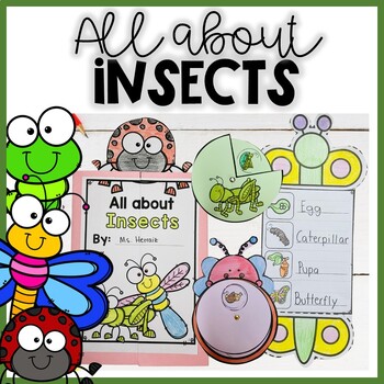 Preview of Insects and Bugs Activities | Butterfly Life Cycle Craft | Spring Nature Walk