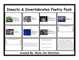 Insects & Invertebrates Poetry Pack