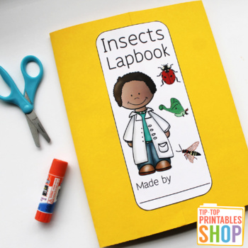 Insects Lapbook by Tip-Top Printables | TPT