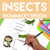 Insect Project | Lapbook |  Biomimicry Design Activities |
