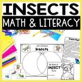 Bugs and Insects Theme, Insect Research Writing, Math and 